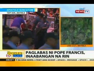 NTVL: Paglabas ni Pope Francis sa Apostolic Nunciature, inaabangan na rin