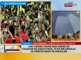 Libu-libong taong nag-abang sa pagdaan ng Santo Papa, 'di pa rin umaalis sa pwesto kahit pa umuulan