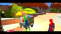 COLORS POLICE LAMBORGHINI & COLORS SPIDERMAN EPIC PARTY NURSERY RHYMES SONGS FOR CHILDREN