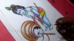 How to Draw Lord Little Krishna Drawing