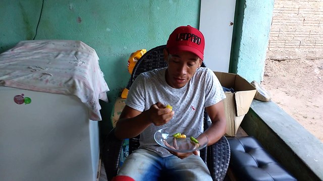 Desafio da pimenta e olha no que deu.