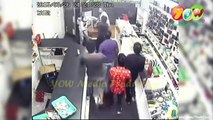 Professional Thief Caught Red-Hand and Beaten by Public - CCTV camera videos - Girl stealing in wall mart