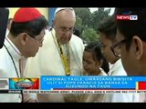 BP: Cardinal Tagle, umaasang bibisita ulit si Pope Francis sa bansa sa susunod na taon