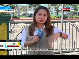 BT: Motorcade ni Pope Francis papuntang Villamor Air Base, muling dinagsa