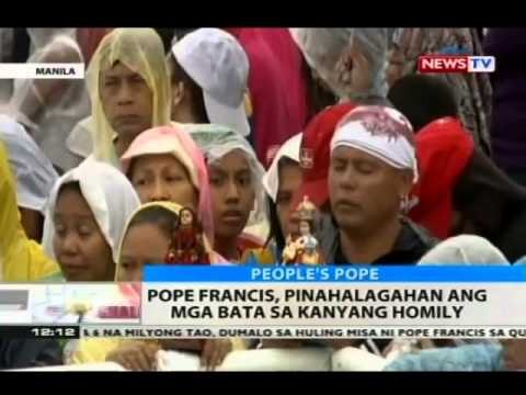 BT: Milyun-milyon, dumalo sa Papal Mass sa Quirino Grandstand