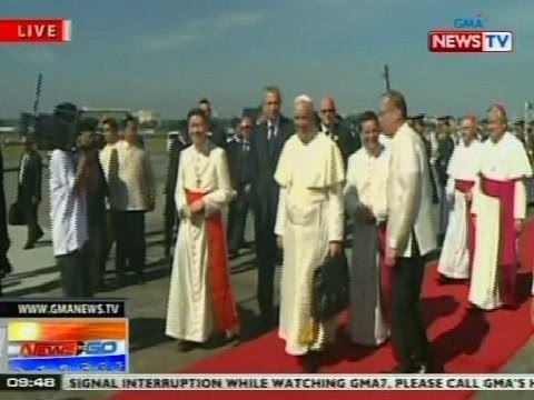 NTG: Pope Francis, paalis na papuntang Roma