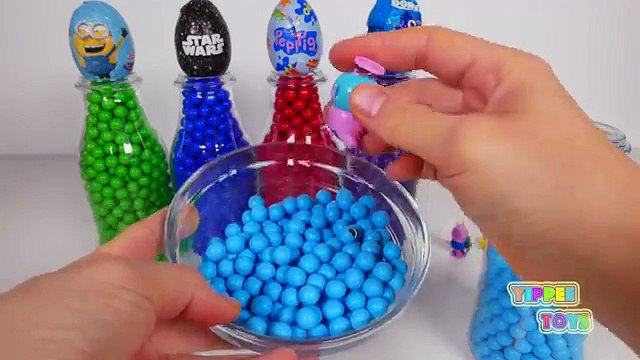 Candy Surprise Toys and Surprise Eggs for Kids!! Opening Star Wars Peppa Pig and Finding Dory Choco