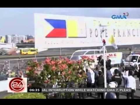 24 Oras: CBCP, inimbitahan na si Pope Francis para sa Int'l Eucharistic Congress sa Cebu sa 2016