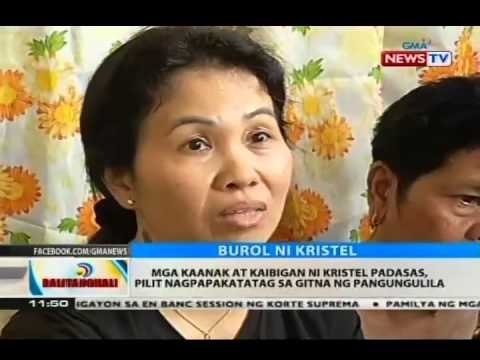 Mga kaanak at kaibigan ni Kristel Padasas, pilit nagpapakatatag sa gitna ng pangungulila