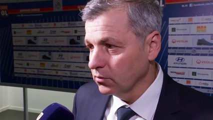 22e j. - Genesio : "Depay a montré des choses intéressantes"