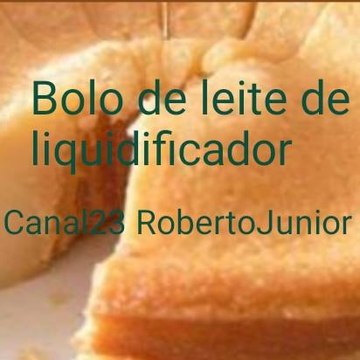BOLO DE LEITE DE LIQUIDIFICADOR - Receita rápida e fácil de fazer