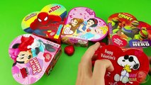 Opening 5 Huge Giant Valentines Day Hearts! Filled with Candy, Chocolate, and FUN!