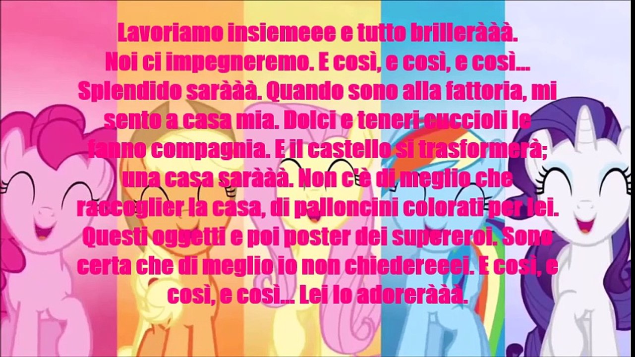 My little pony - Il castello una casa sarà