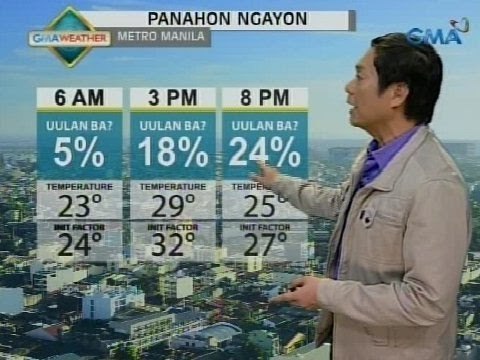UH: Magandang panahon, asahan sa Metro Manila ngayong Huwebes