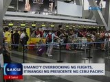 Saksi: Presidente ng Cebu Pacific, nag-sorry dahil sa delayed at cancelled flights nitong Disyembre