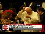 24 Oras: Pope Francis, nilinaw na hindi ang overpopulation ang ugat ng kahirapan