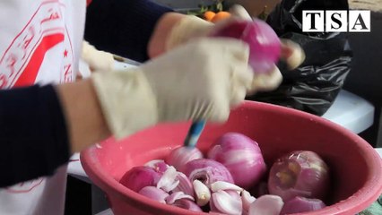 Croissant-Rouge: Opération "Soupe d´hiver"