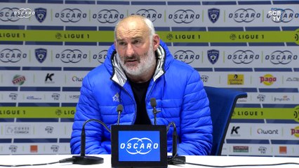 Bastia 1-1 Caen : Conf. d'après-match de F. Ciccolini