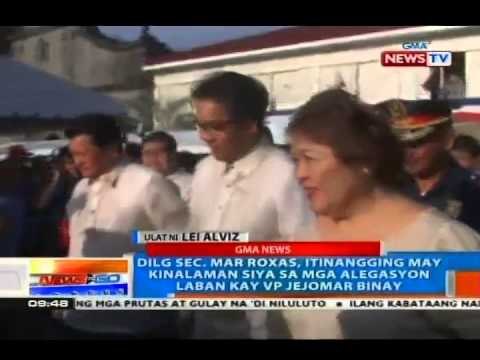 NTG: Sec. Roxas, itinangging may kinalaman siya sa mga alegasyon vs. VP Binay