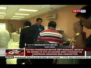 Dating Parañaque Mayor Joey Marquez, masaya na abswelto siya sa kasong graft