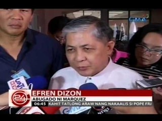 24Oras: Joey Marquez, abswelto sa kasong graft kaugnay ng umano'y overpriced ammunition