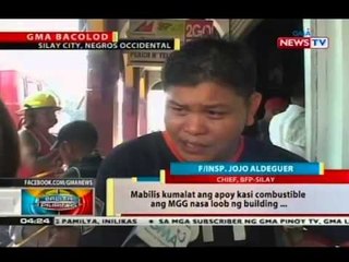 3-palapag na gusali sa Silay City, nasunog; aabot sa P30-M halaga ng paninda, natupok