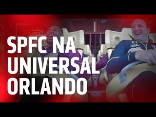 CAMPEÕES E SÓCIOS TORCEDORES NA UNIVERSAL ORLANDO #UniversalMoments | SPFCTV