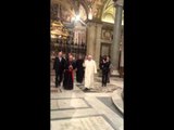 Pope's visit to Santa Maria Maggiore