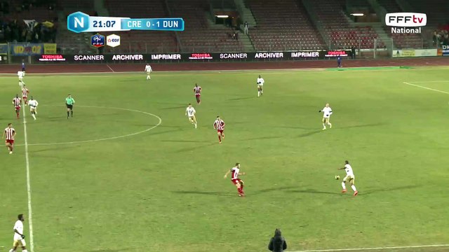 Contre attaque mal négocié par l'attaque de Dunkerque.