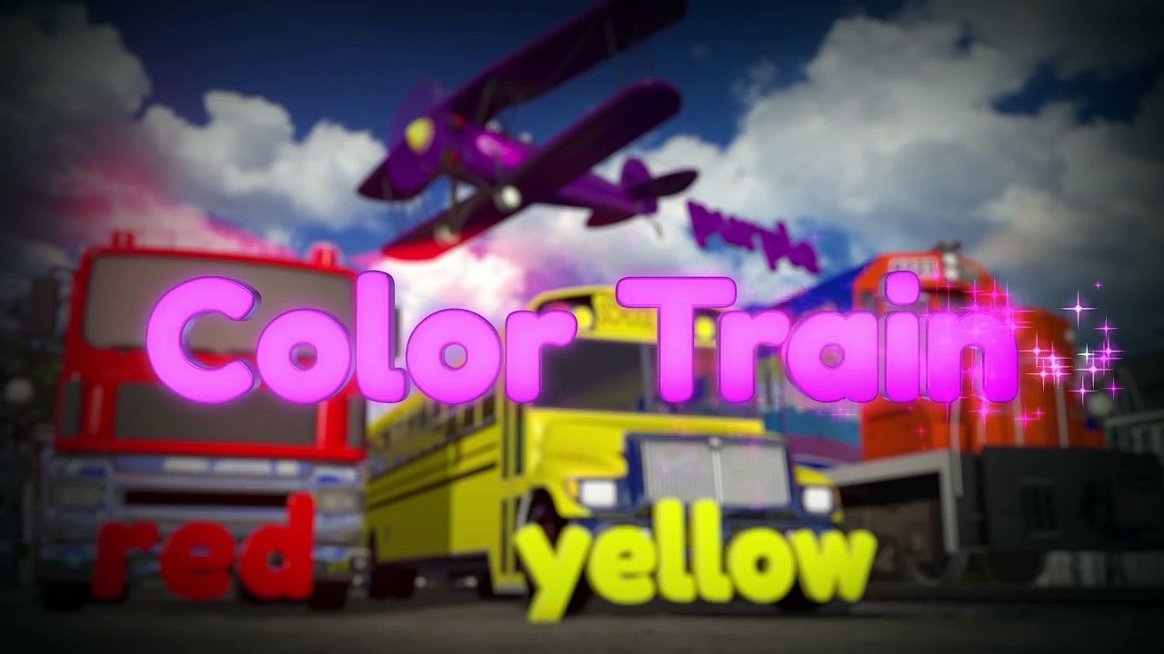 Learn the Alphabet, Colors, Shapes & Numbers | Learning Train Cartoons for Kids