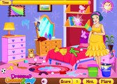 Pregnant Snow White Room Cleaning - Best Baby Games - Games For Kids