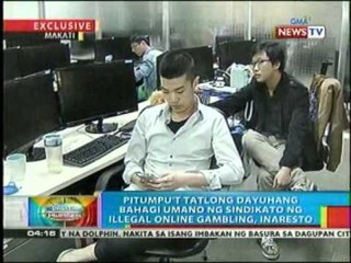 73 dayuhang bahagi umano ng sindikato ng illegal online gambling, inaresto sa Makati City