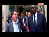 Coopération: le ministre de l'intérieur Hamed Bakayoko reçu par son homologue français Manuel Valls