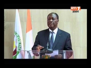 A son arrivée à Abidjan, le Président de la république fait le bilan de sa visite d'Etat au Gabon