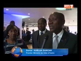 Londres: le 1er ministre Daniel Kablan Duncan prend part à la 39eme réunion du sommet du G8