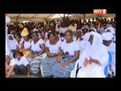 Fête des mères: La Première dame Dominique Ouattara en visite dans le Denguélé