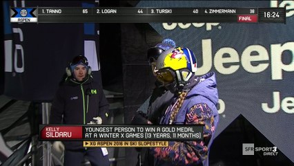 X-Games - Ski Big Air - Kelly Sildaru dans le rythme