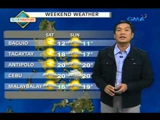 24Oras: Malamig na weekend, asahan sa malaking bahagi ng bansa