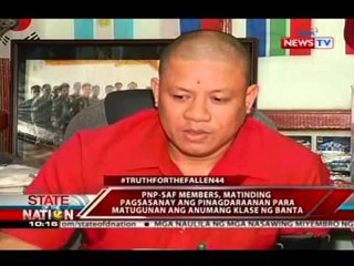 PNP-SAF members, matinding pagsasanay ang pinagdaraanan para matugunan ang anumang klase ng banta