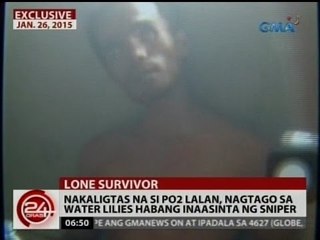 24Oras: Nakaligtas na si PO2 Lalan, nagtago sa water lilies habang inaasinta ng sniper