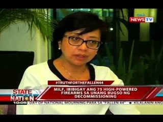 Madugong engkwentro na ikinamatay ng 44 PNP-SAF, napag-usapan sa peace talks ng gobyerno at MILF