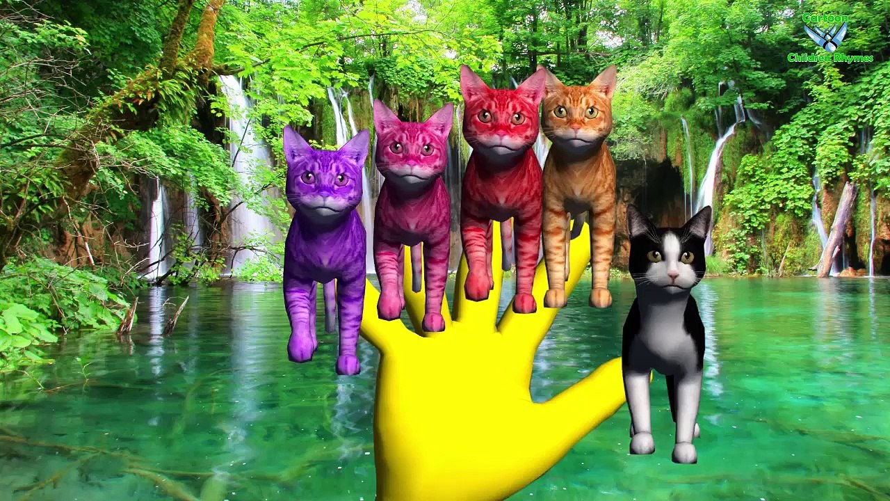 Cat Vs Rat Finger Family Song English Nursery Rhyme | 3D Animation Song For Kids