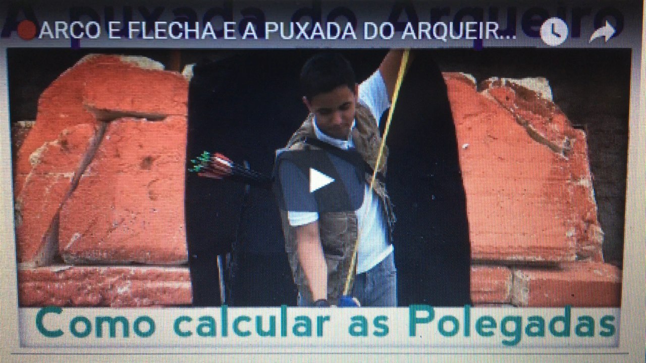 TIRO COM ARCO:COMO CALCULAR A PUXADA? - Arqueria #30