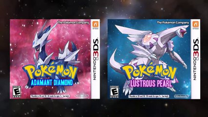 REMAKES DE POKÉMON DIAMOND AND PEARL CONFIRMADOS