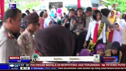 Brimob Latihan Penanganan Gerakan Anti-Pancasila di Bogor