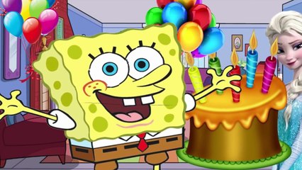 SpongeBob Happy Birthday Song | the birthday song Kids Song Nursery Rhymes