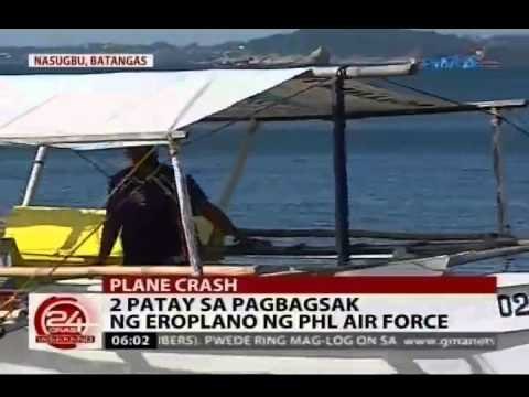 24 Oras: 2 patay sa pagbagsak ng eroplano ng Phl Air Force