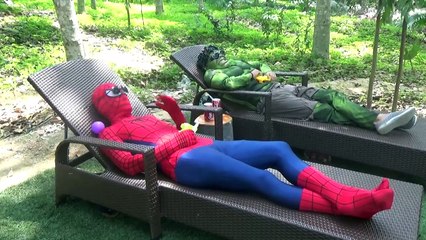 Spiderman & Hulk vs Venom Battle in Real Life ! w/Funny Pranks of Venom :)) | Superhero USHD