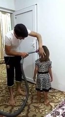 Hair pulling from vaccum cleaner