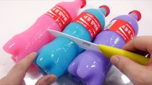 Coca Cola Coke Bottle Yogurt Gummy Pudding Learn Colors Slime Toy Surprise YouTube